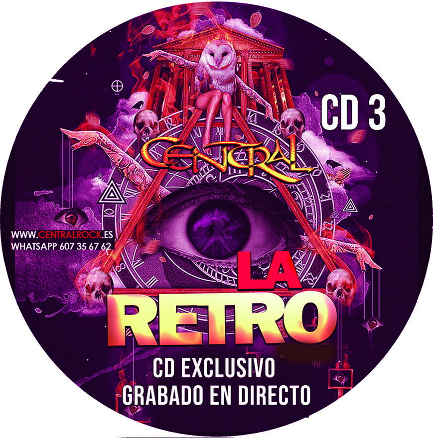 Cd´s RETRO CD 1-2-3 disponibles